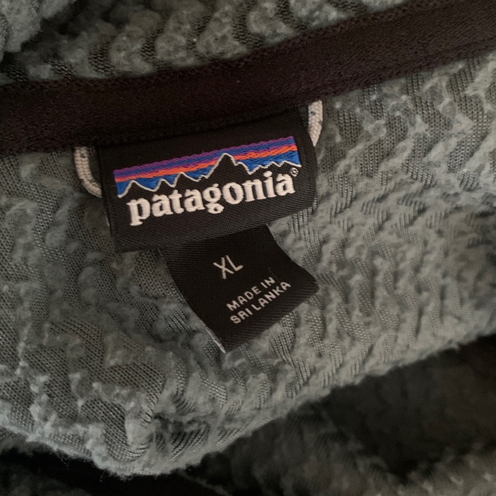 Patagonia Mens R1 Air Zip Neck Fleece Noveau Green Sz XL - Picture 4 of 12